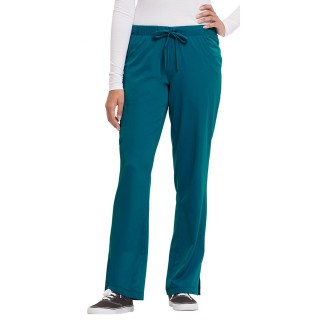 9560 Rebecca HH Works de Healing Hands Pantalon Scrub Cargo jambe droite à 6 poches avec cordon de serrage