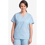 MOBB Classic 3 Pocket Scrub Top - Sky Blue (SB)