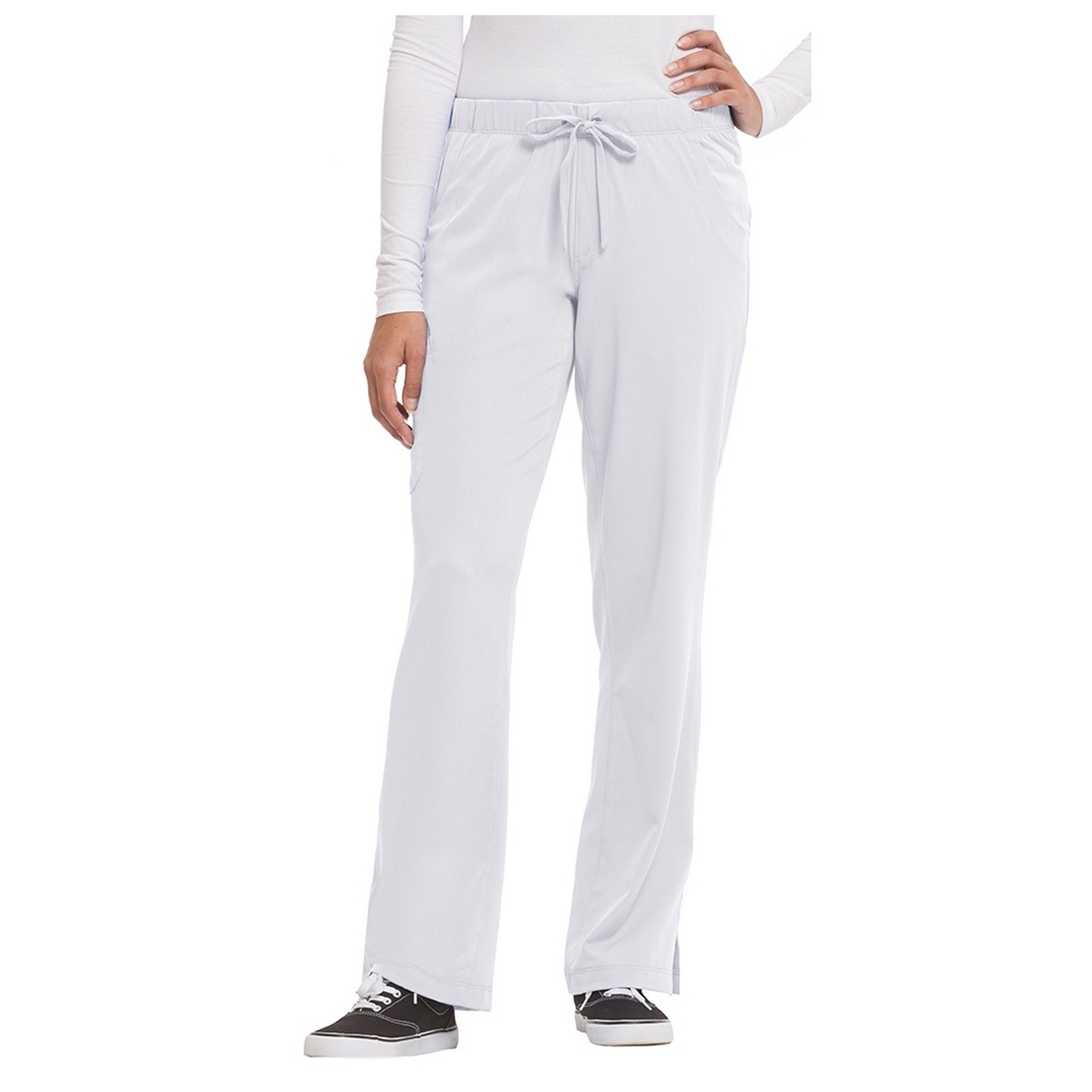 9560 Rebecca HH Works by Healing Hands 6 Pocket Drawstring Waist Straight Leg Cargo Scrub Pants