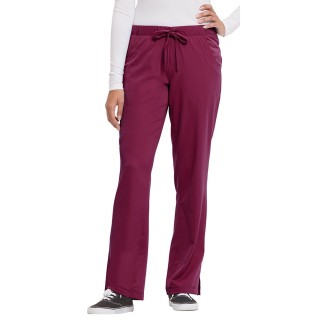 9560 Rebecca HH Works de Healing Hands Pantalon Scrub Cargo jambe droite à 6 poches avec cordon de serrage
