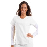 2167 Healing Hands Scrubs Purple Label STRETCH Jane Top