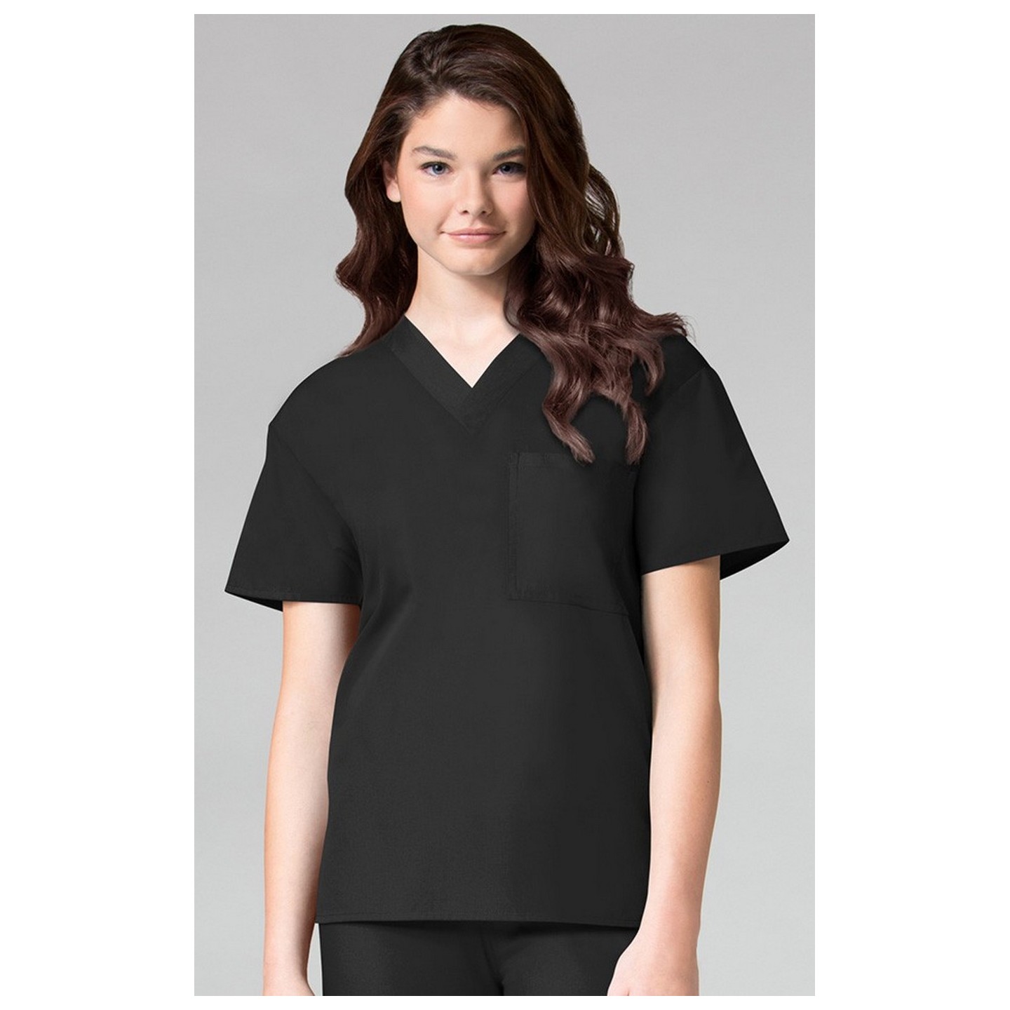 1006 Maevn CORE - Unisex V-Neck Top - Black