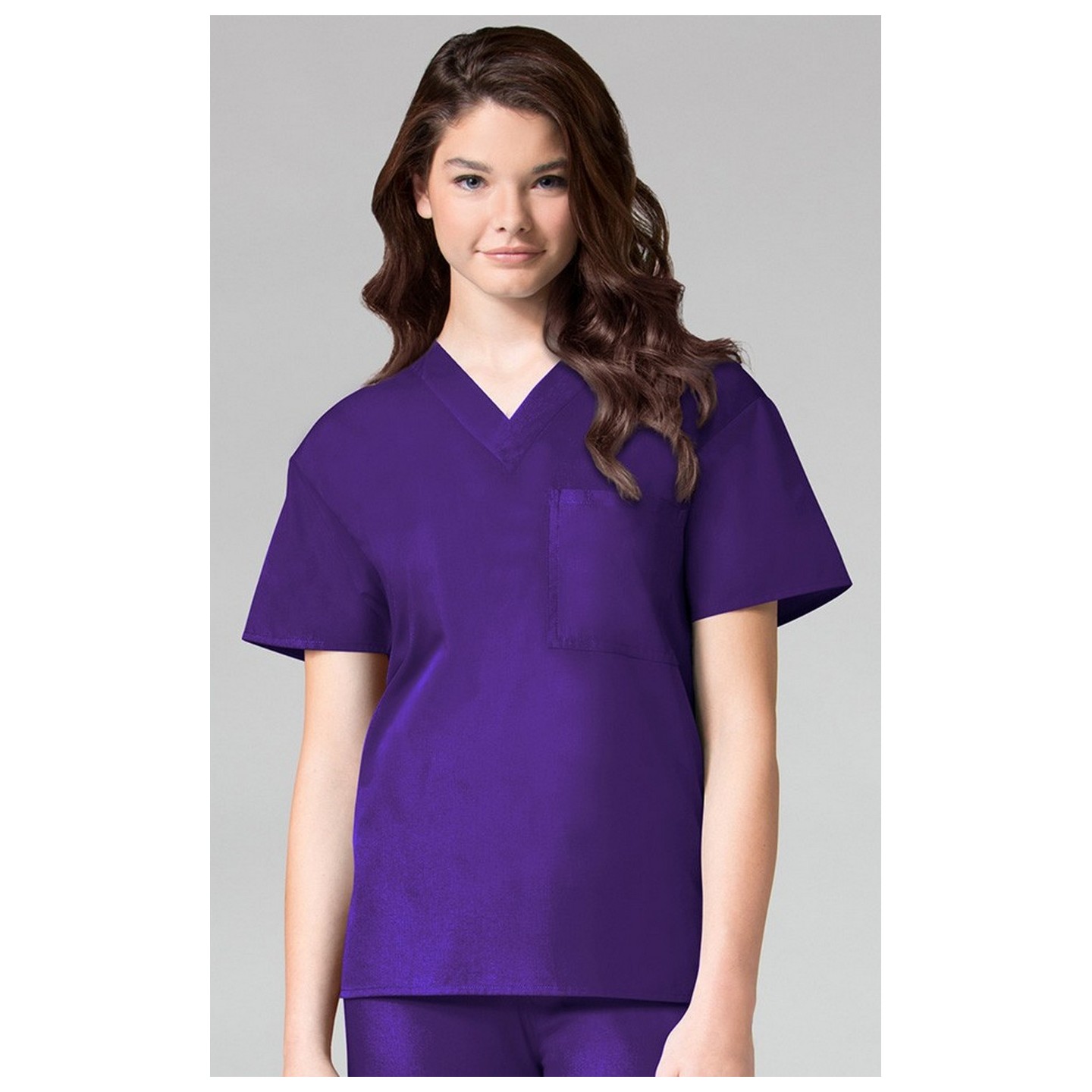1006 Maevn CORE - Unisex V-Neck Top - Purple