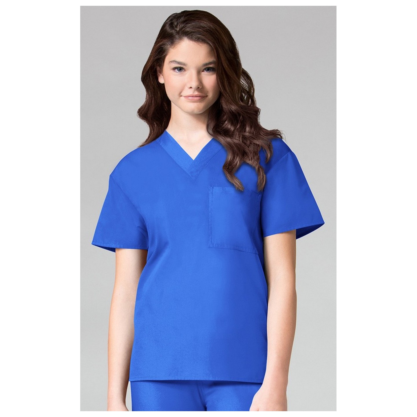 1006 Maevn CORE – Haut V-cou unisexe - Royal Blue
