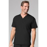 1006 Maevn CORE - Unisex V-Neck Top - Men's View - Black