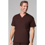 1006 Maevn CORE - Unisex V-Neck Top - Men's View - Chocolate