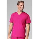 1006 Maevn CORE - Unisex V-Neck Top - Men's View - Hot Pink