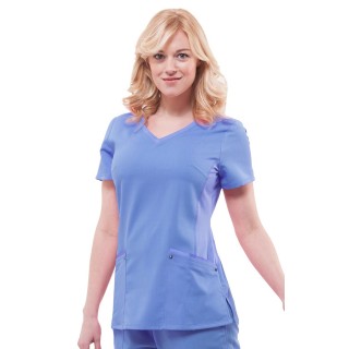 2245 Healing Hands Scrubs Purple Label Yoga Juliet Top