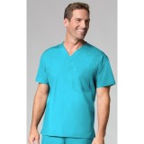 1006 Maevn CORE – Haut V-cou unisexe - Voir des hommes - Lake Blue