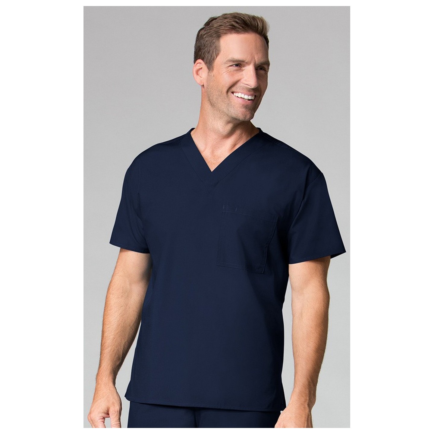 1006 Maevn CORE - Unisex V-Neck Top - Men's View - Navy