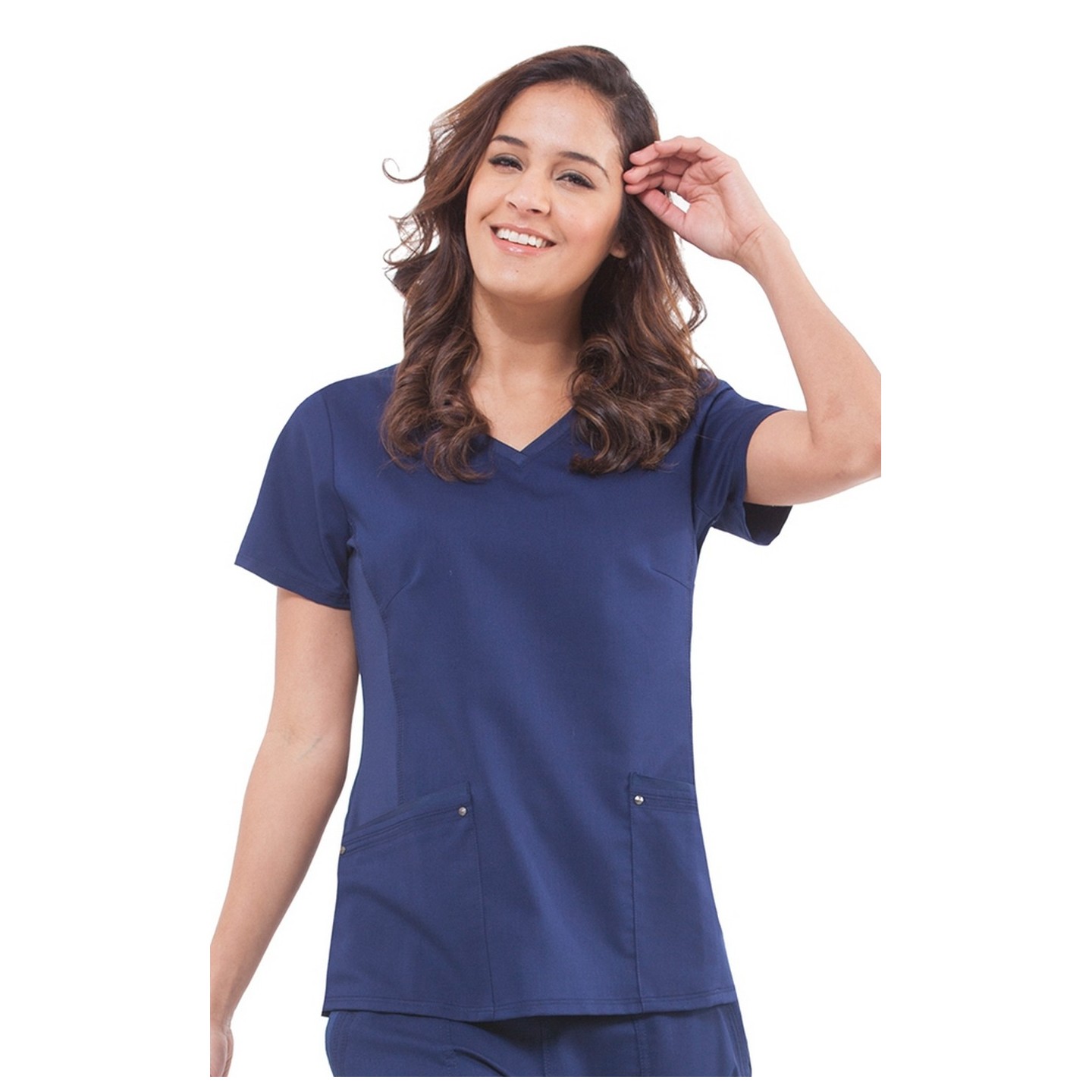 2245 Healing Hands Scrubs Purple Label Yoga Juliet Top