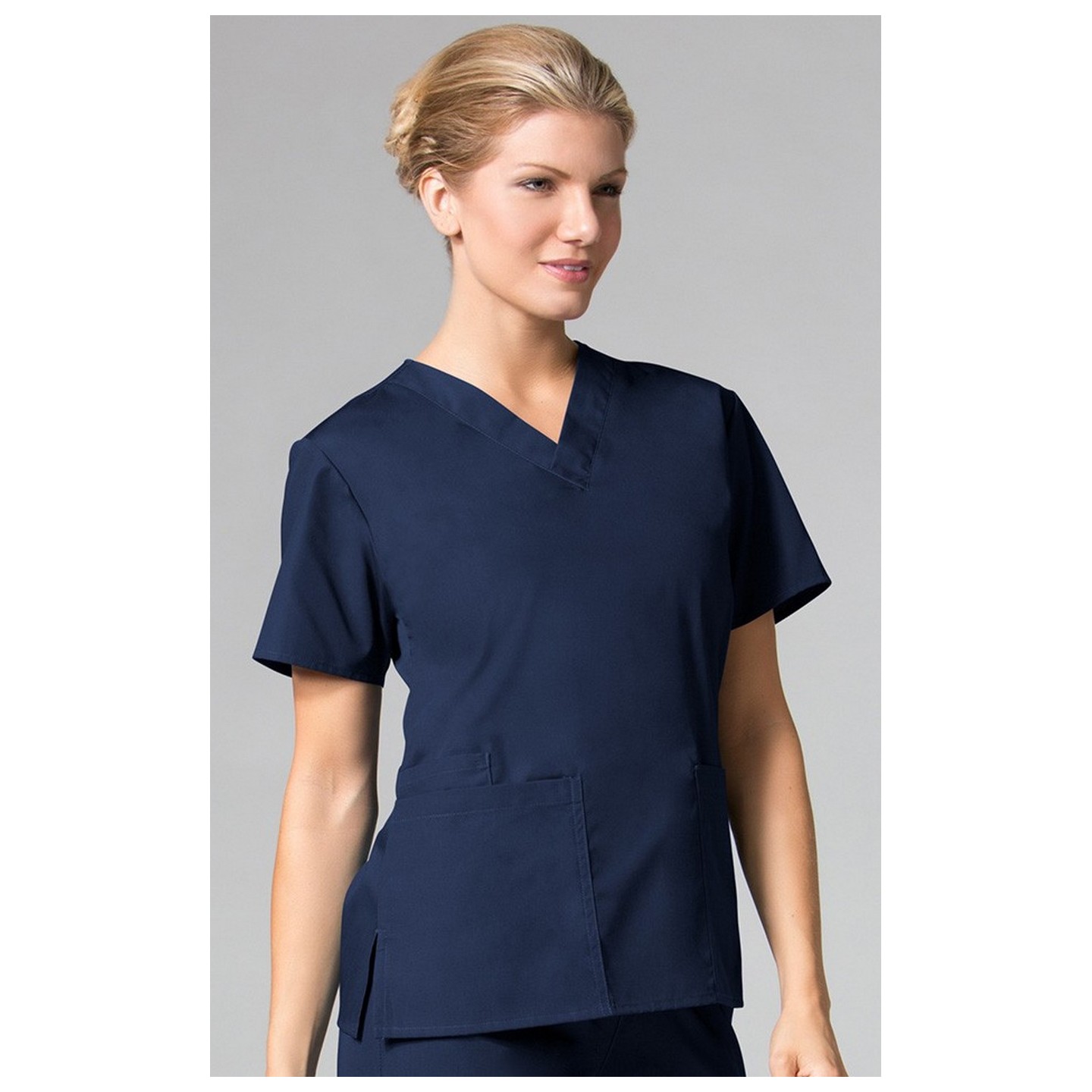 1016 Maevn CORE - 2 poches  à V-encolure - Navy