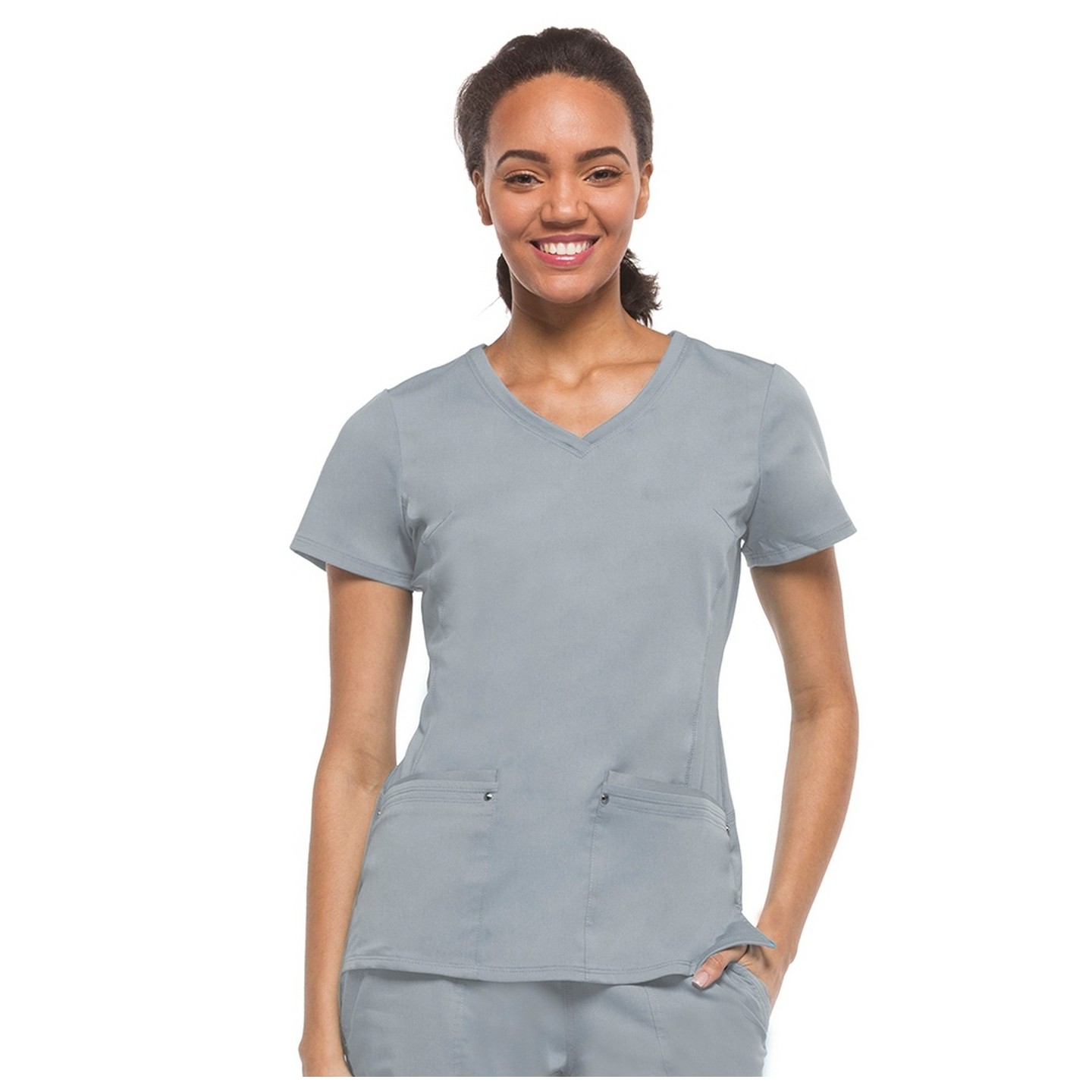 2245 Healing Hands Scrubs Purple Label Yoga Juliet Top