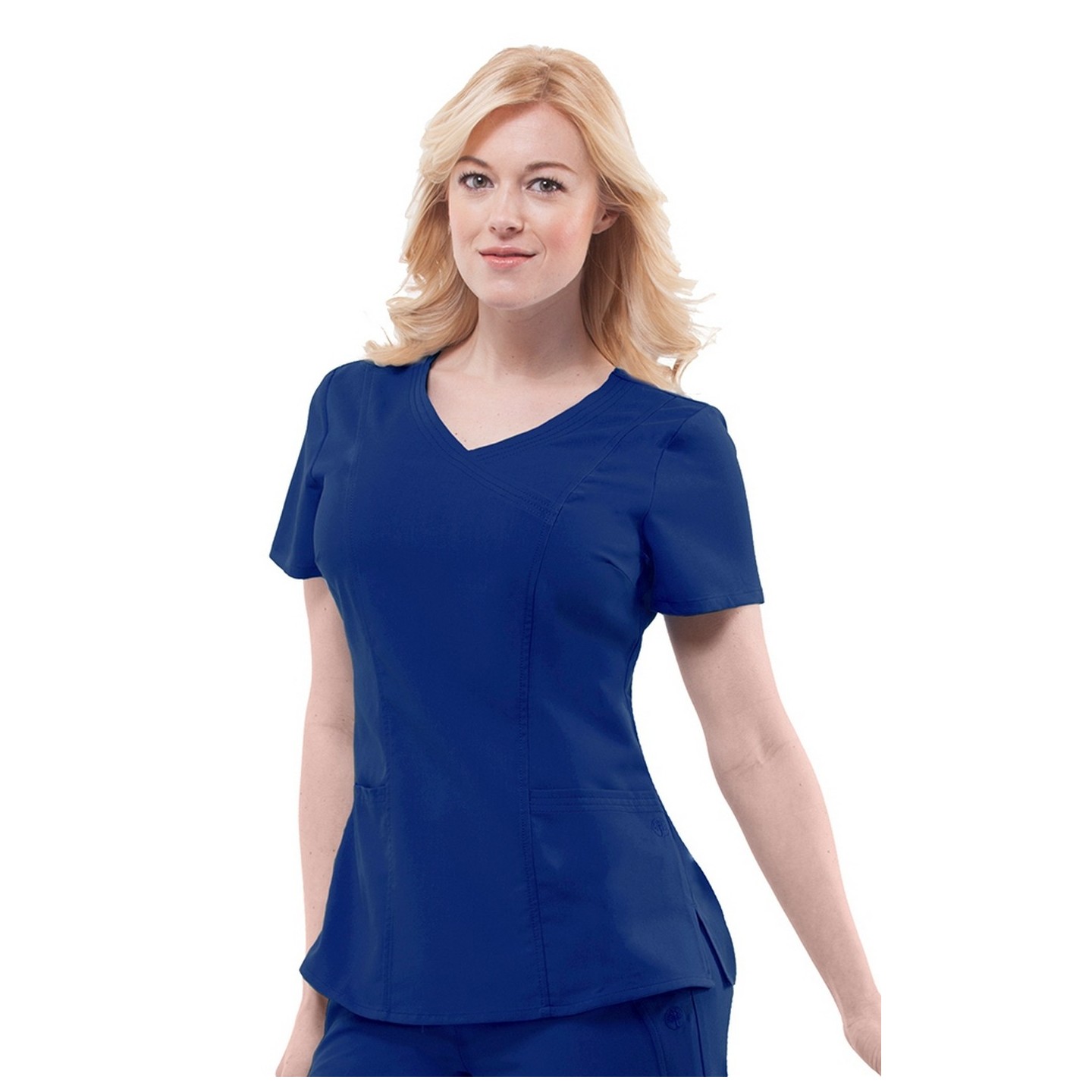 2172 Purple Label coupe Junior par Healing Hands Jordan Mock Wrap solide haut d’uniformes pour femmes