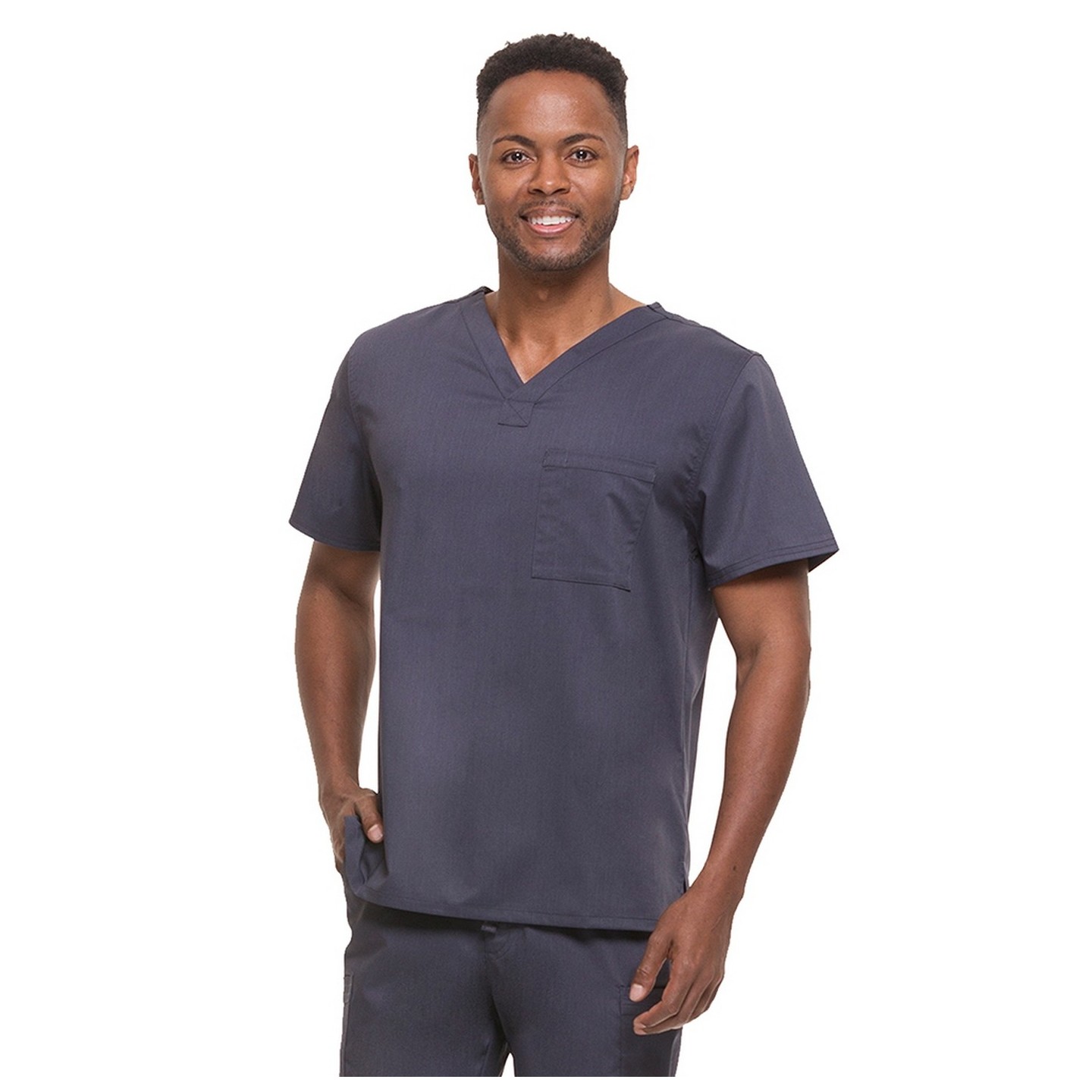 2223 Healing Hands Scrubs Blue Label Men's James V-Neck Top