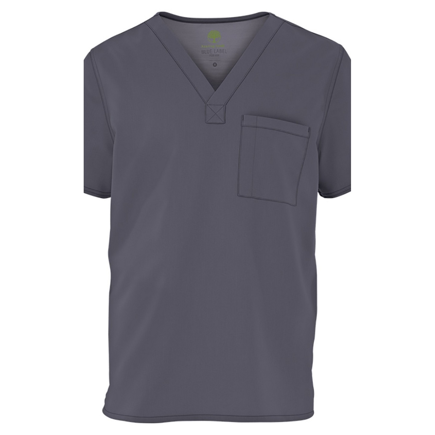 Haut à col en V pour hommes 2223 Healing Hands Scrubs Blue Label pour hommes