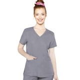 2411 Med Couture Insight 3 Pocket Scrub Top