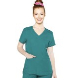 2411 Med Couture Insight 3 Pocket Scrub Top