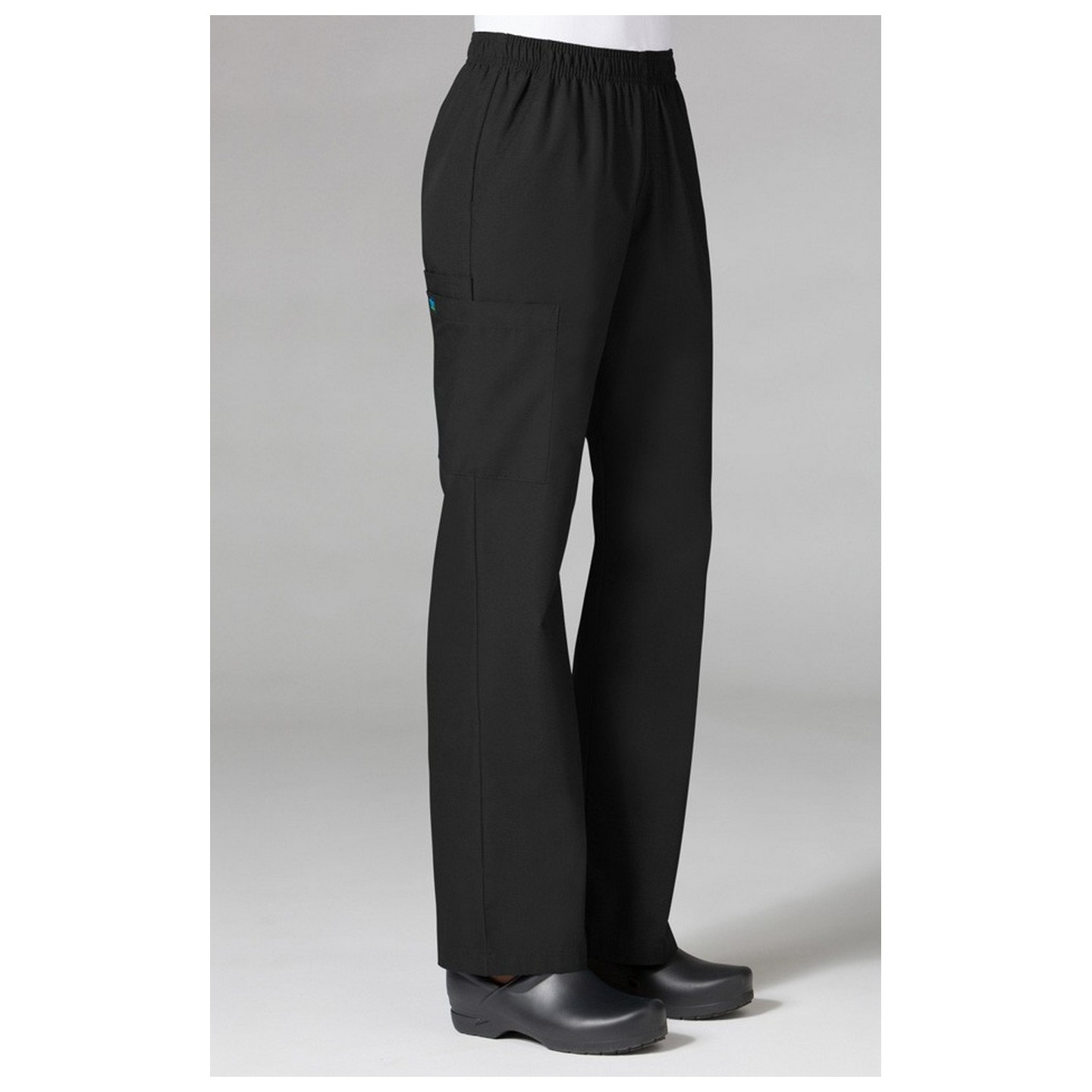 9016 Maevn CORE - Pantalon Cargo avec élastique - Black