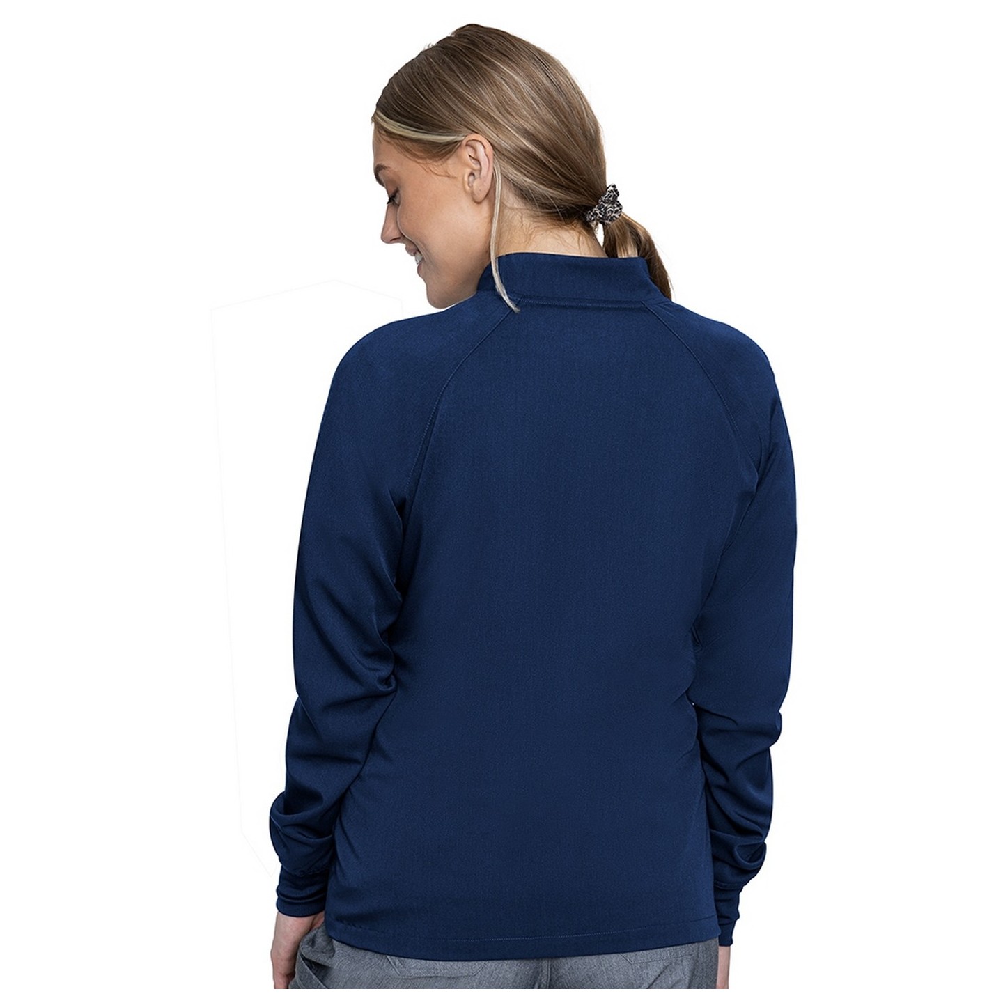 7663 Med Couture Performance Touch ZIP FRONT WARM UP