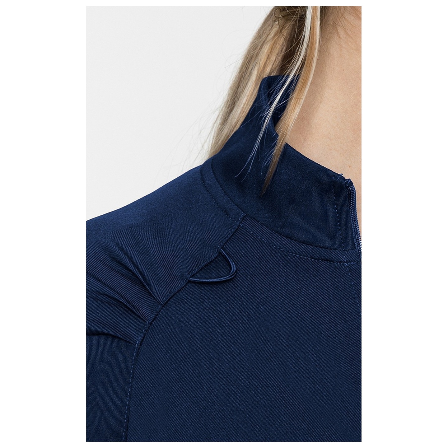 7663 Med Couture Performance Touch ZIP FRONT WARM UP