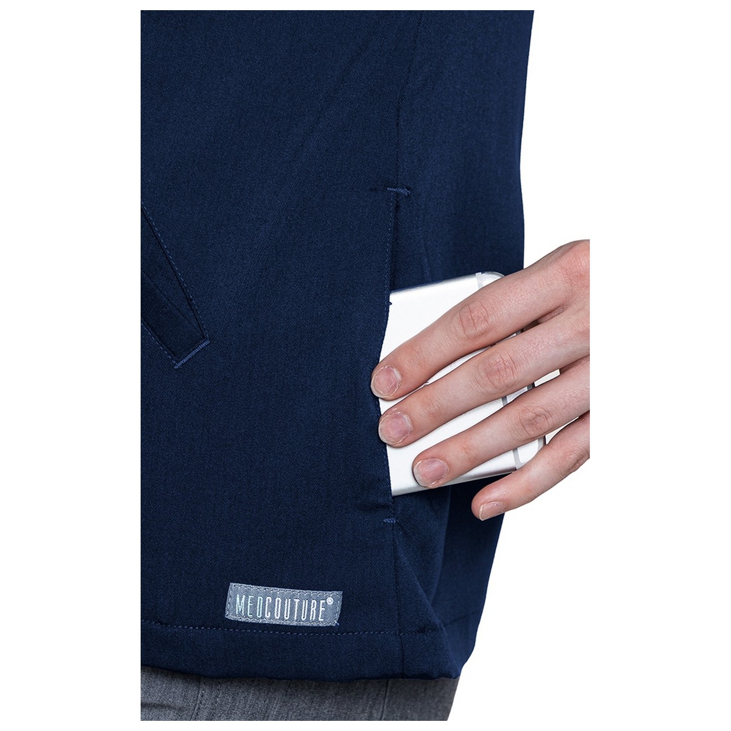 7663 Med Couture Performance Touch RÉCHAUFFEMENT AVEC ZIP AVANT