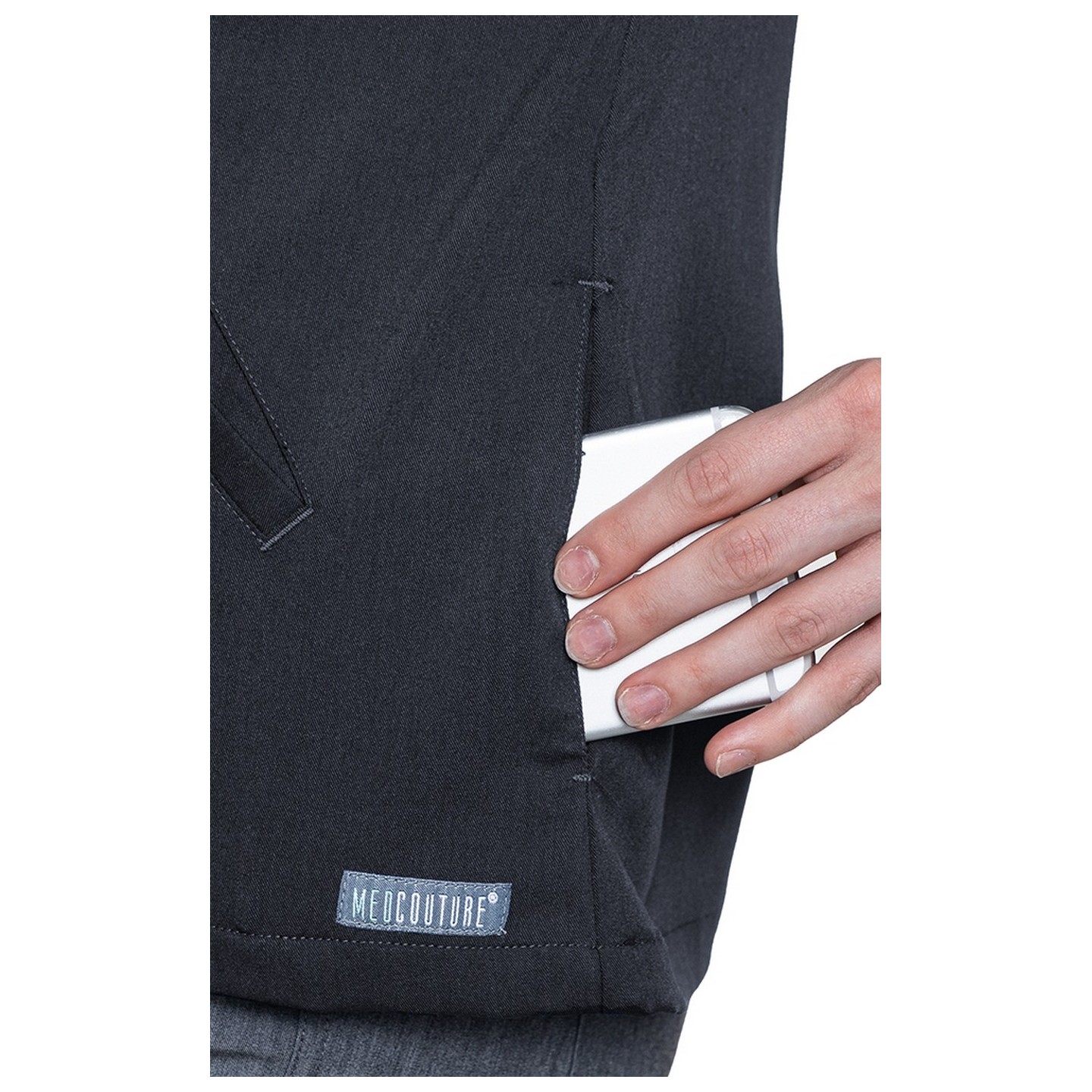 7663 Med Couture Performance Touch RÉCHAUFFEMENT AVEC ZIP AVANT