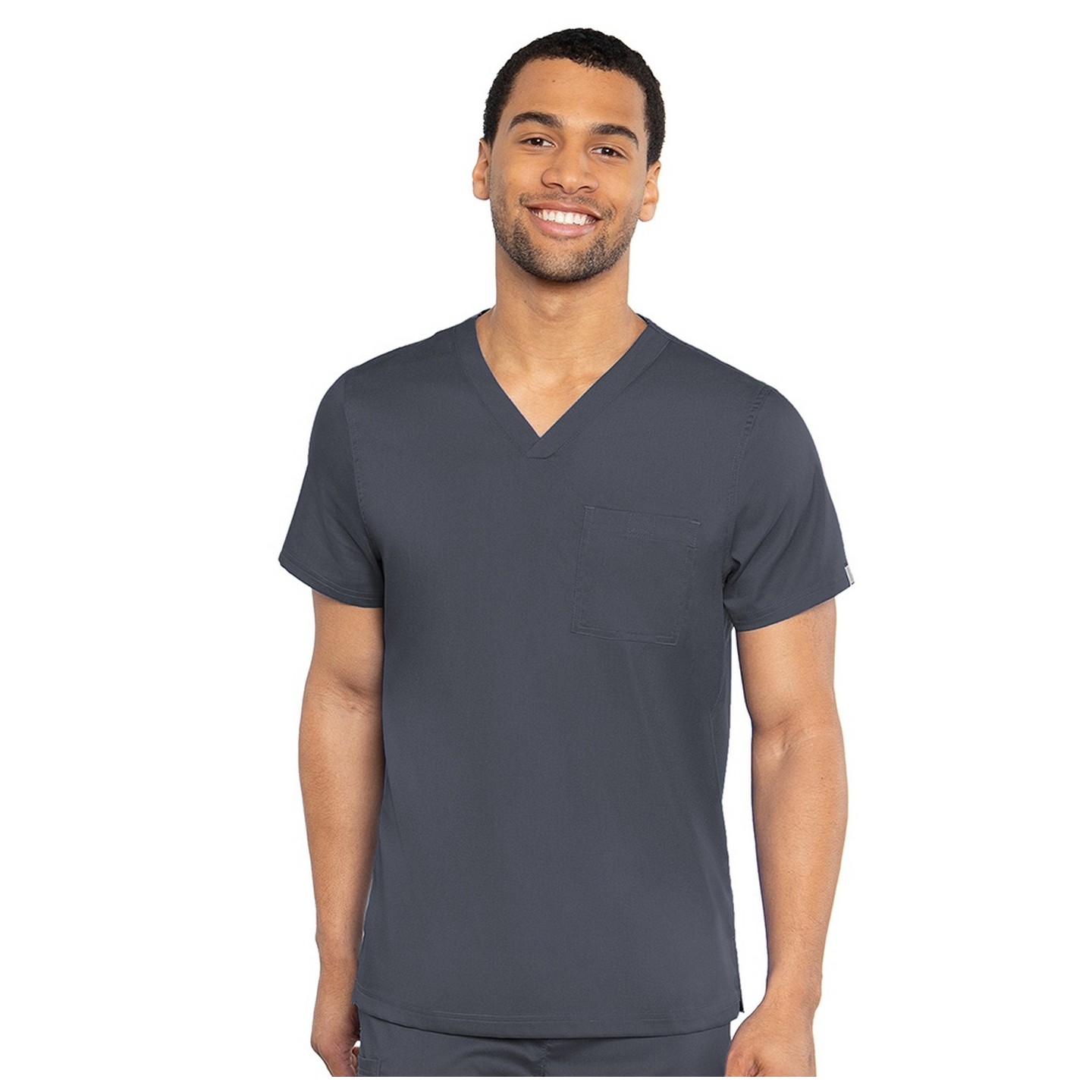 7478 Med Couture Cadence One Pocket Men's Scrub Top
