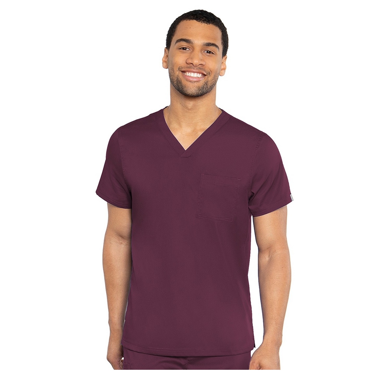 7478 Med Couture Cadence One Pocket Men's Scrub Top