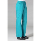 9016 Maevn CORE - Pantalon Cargo avec élastique - Lake Blue
