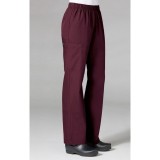 9016 Maevn CORE - Pantalon Cargo avec élastique - Wine