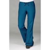 9026 Maevn CORE - Pantalon évasé avec cordon et demi élastique au dos - Caribbean Blue