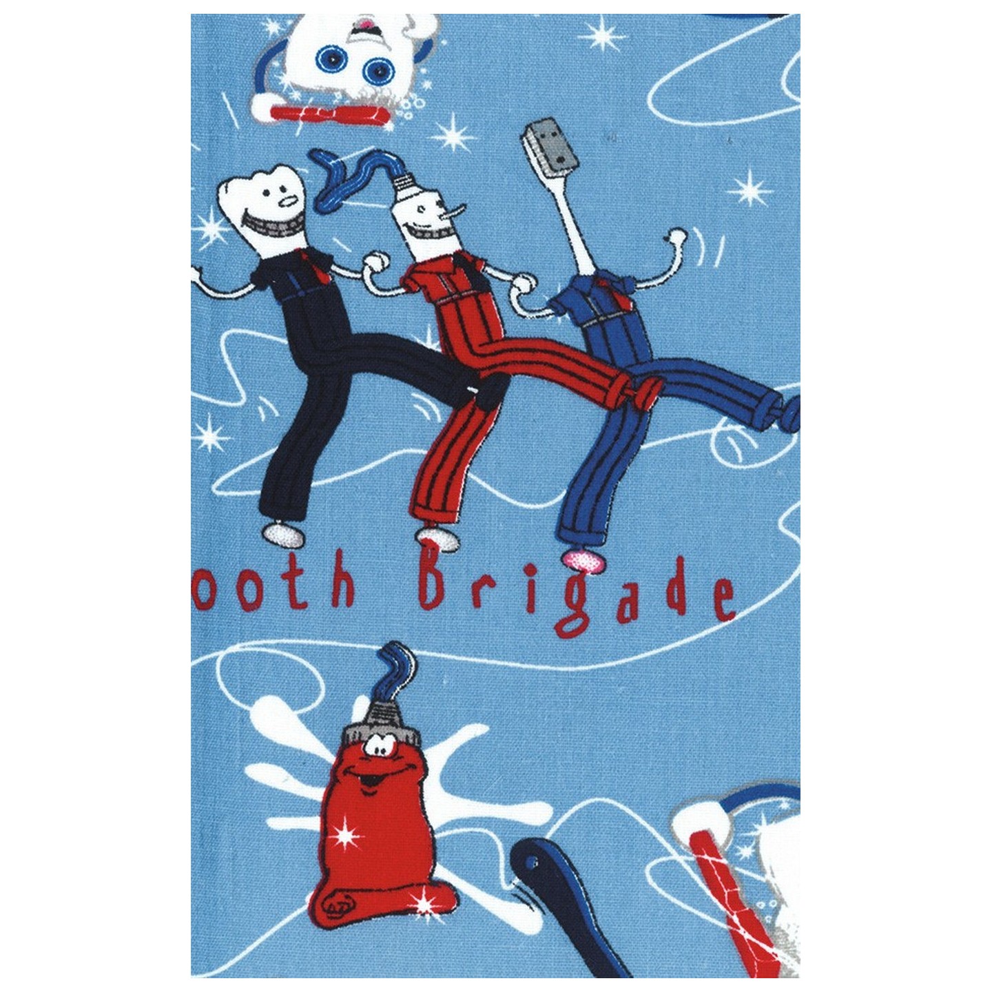 320T Dental Brigade MOBB Haut imprimé  à col-V