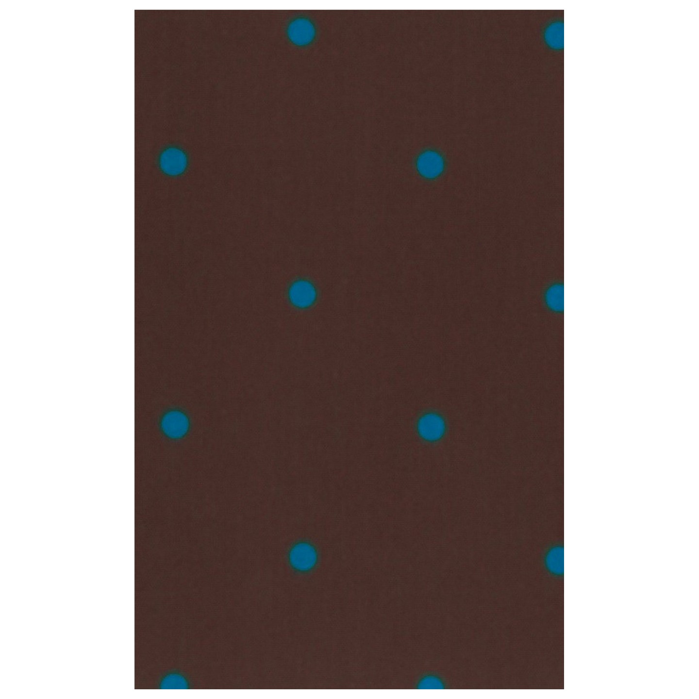 320T Brown Polka Dot MOBB Haut imprimé  à col-V