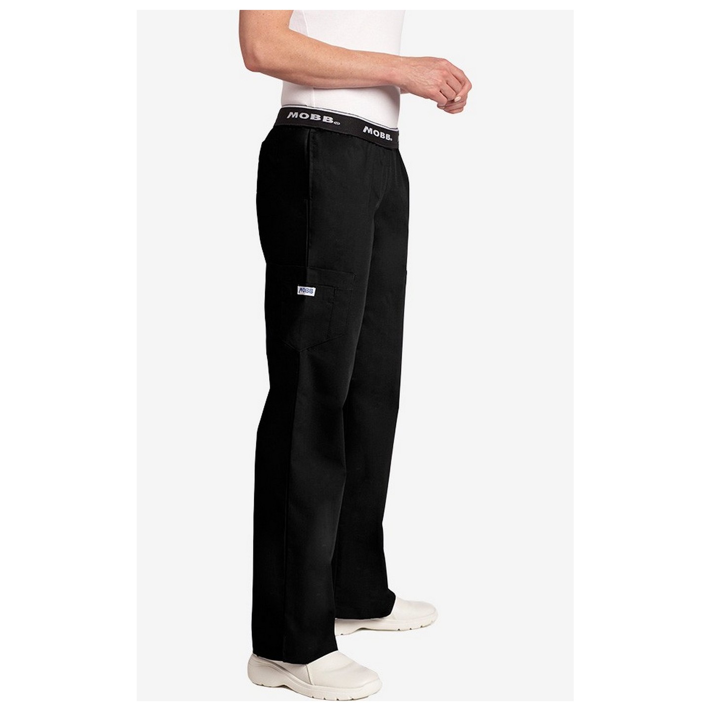 Boot Cut aileron de chiquenaude MOBB Scrub Pant - Black (BL)