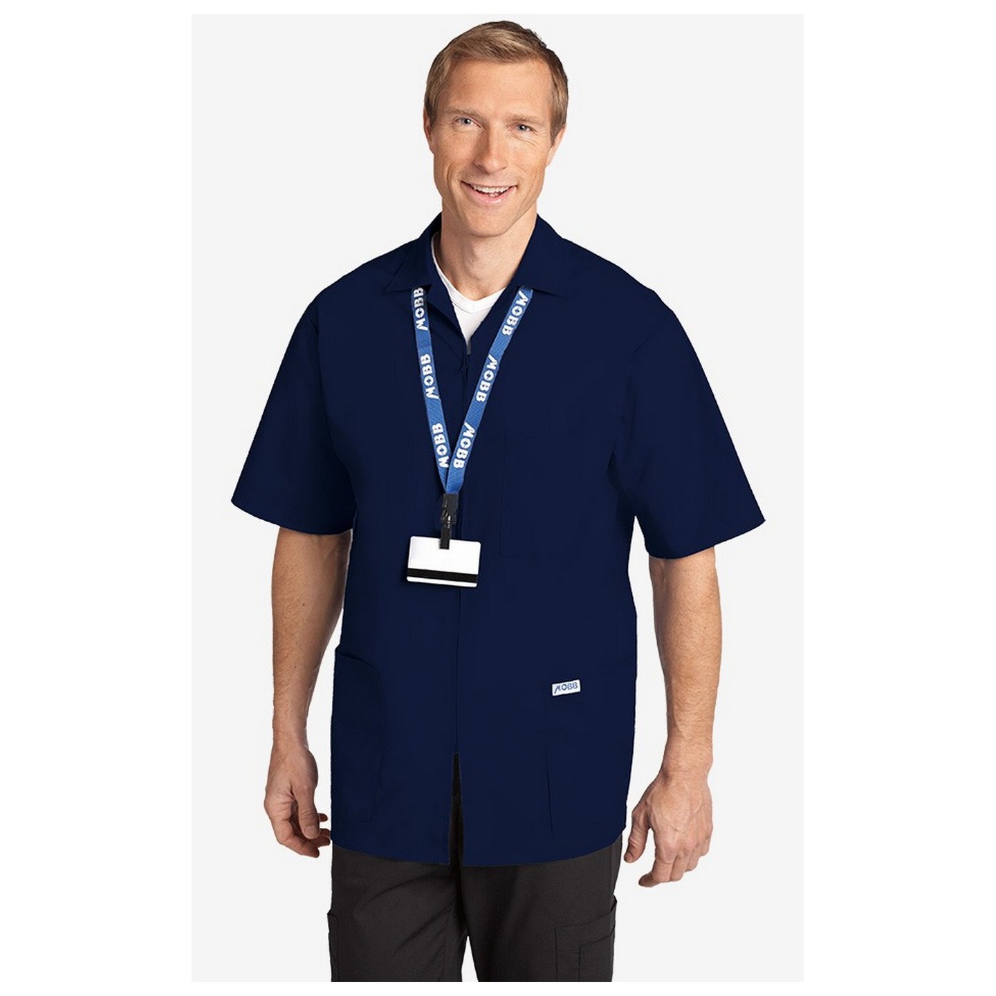 MOBB Unisex Zipper Consultation Jacket - Navy (NN)