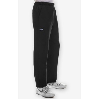 P4011 - MOBB Unisex Straight Leg Multi Pocket Scrub Pant - Black