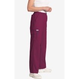 MOBB unisexe parfait 5 Pocket Scrub Pant - Burgundy (BU)