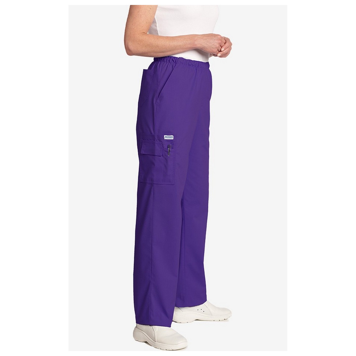 MOBB Unisex Perfect 5 Pocket Scrub Pant - Eggplant (EG)