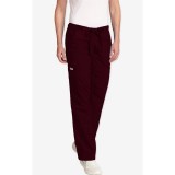MOBB Drawstring Scrub Pant with 5 Pockets - Burgundy (BU)