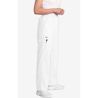 MOBB unisexe parfait 5 Pocket Scrub Pant - White (WH)