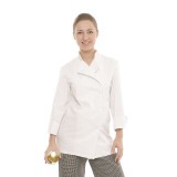 CC550 Manteau de chef unisexe à manches courtes MOBB avec dos en mesh pour l'évacuation de l'humidité
