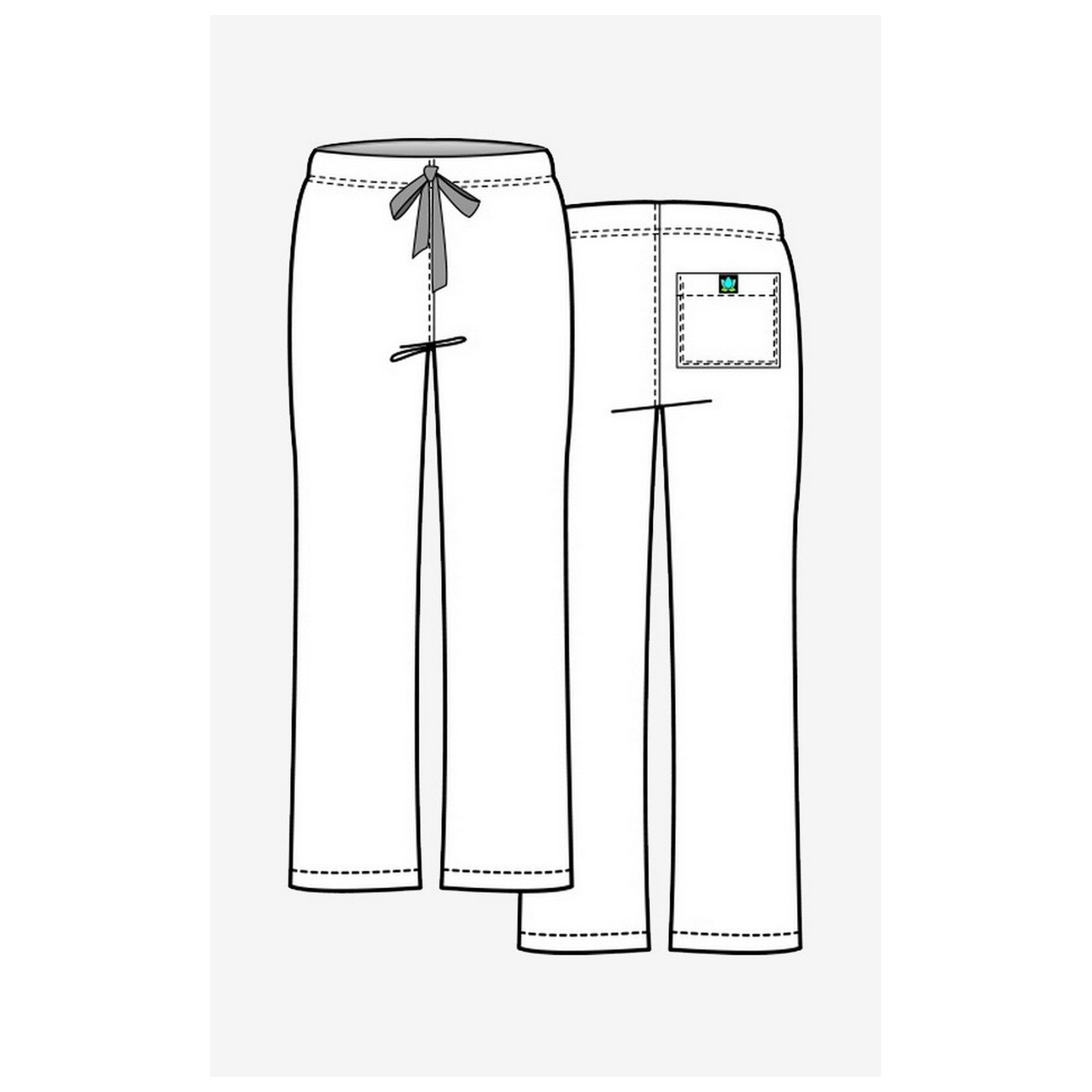 9006 Maevn CORE - Unisex Seamless Drawstring Pant - Sketch