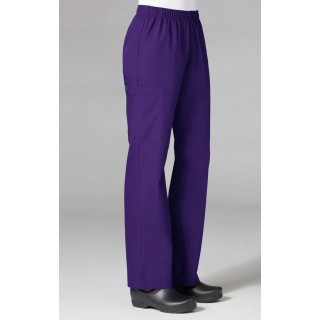 9016 Maevn CORE - Full Elastic Cargo Pant - Purple