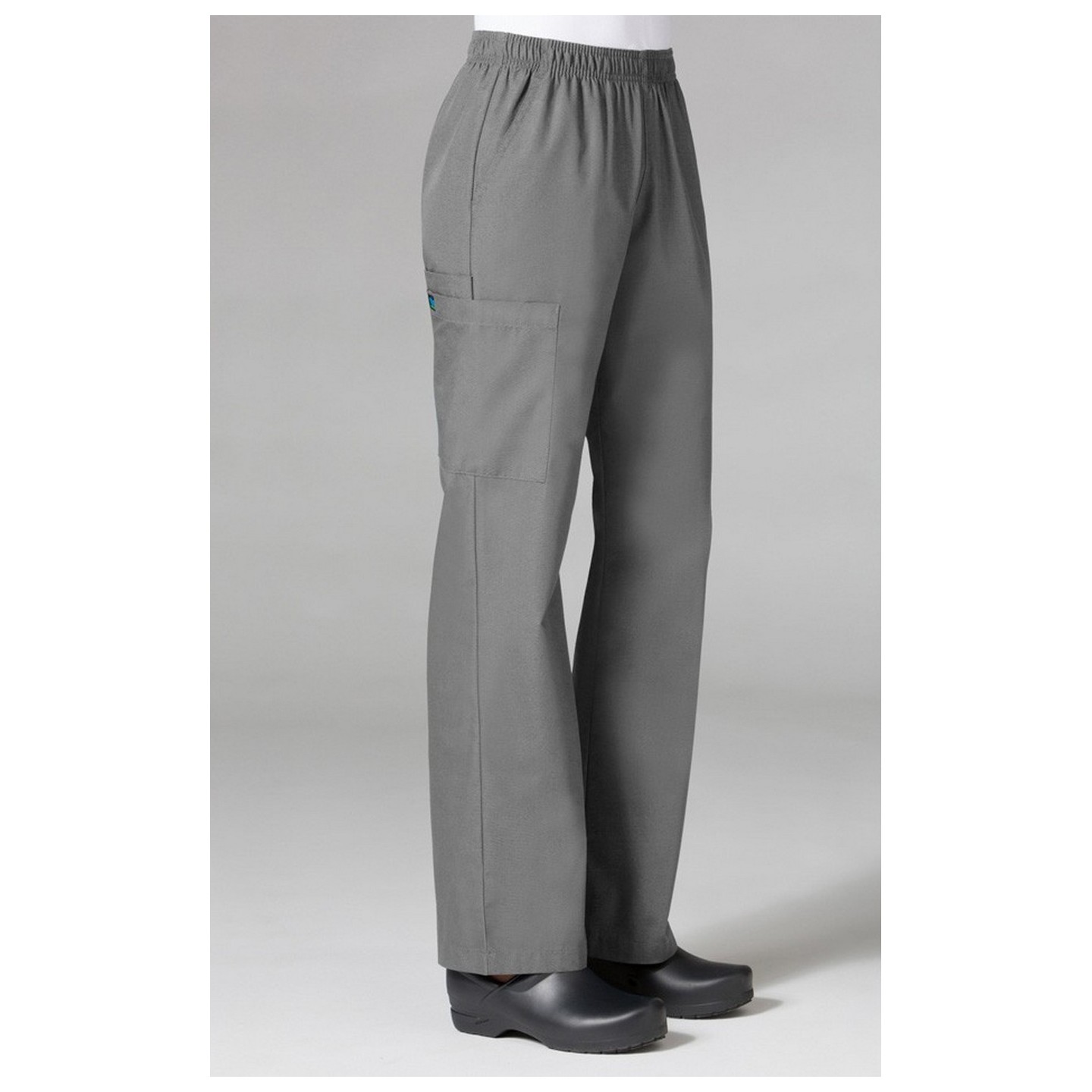 9016 Maevn CORE - Pantalon Cargo avec élastique - Pewter