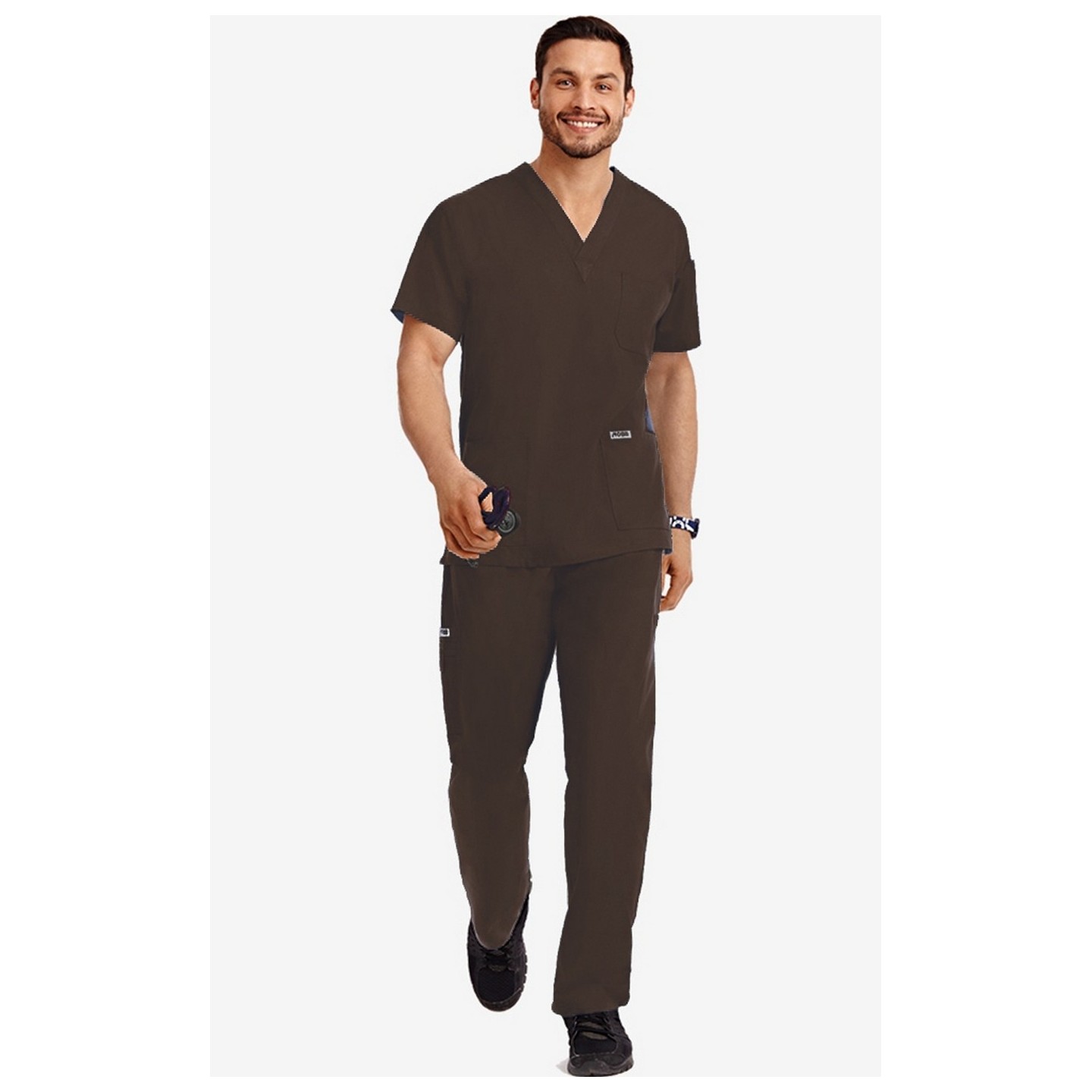*VENTE FINALE RASPBERRY 310-307 MOBB Scrub Set Top & Pant