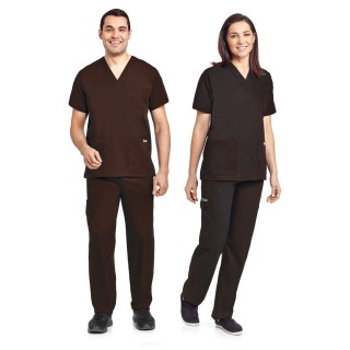 *VENTE FINALE RASPBERRY 310-307 MOBB Scrub Set Top & Pant
