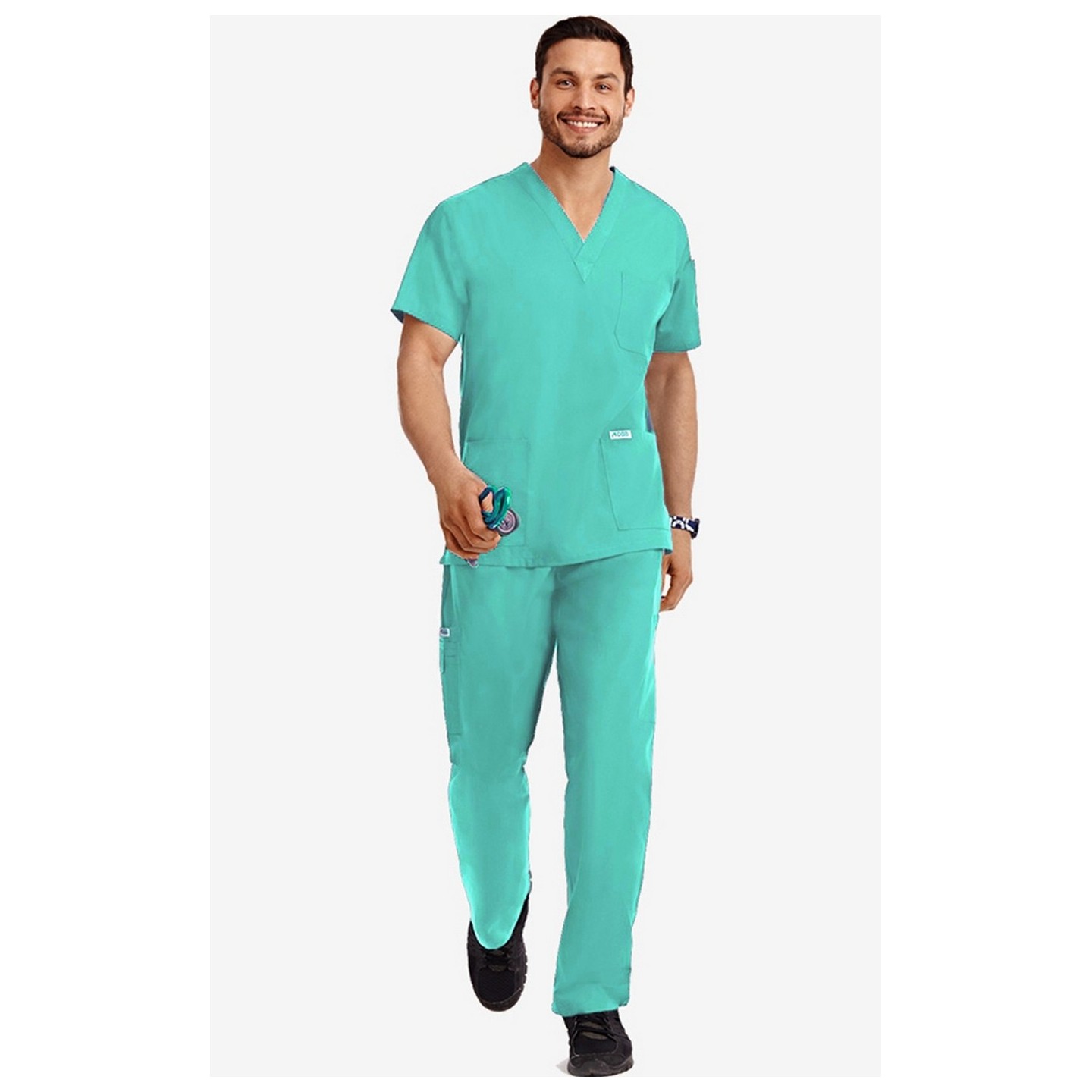 *VENTE FINALE INDIGO 310/307 MOBB Scrub Set Top & Pant