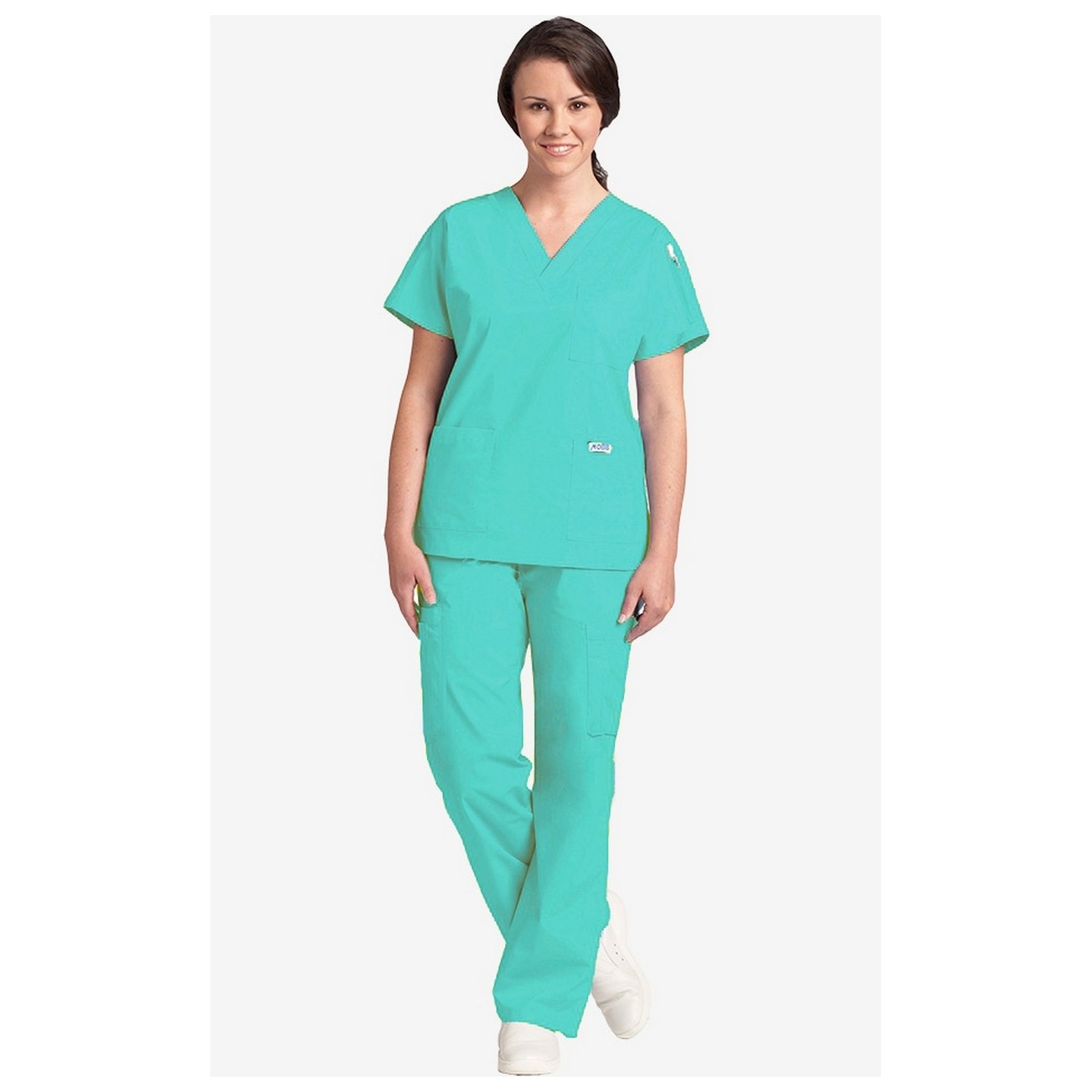 *FINAL SALE INDIGO 310/307 MOBB Scrub Set Top & Pant