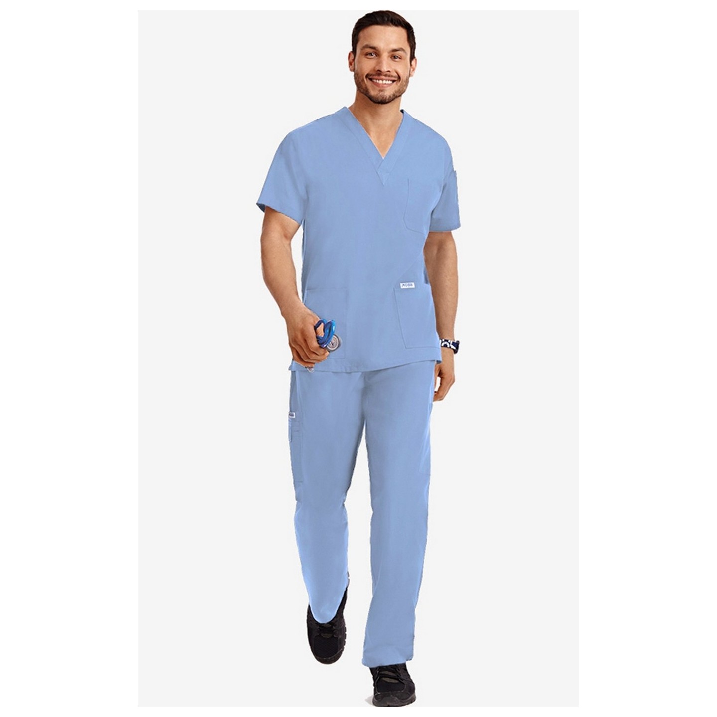 *VENTE FINALE CARIBBEAN 310/307-Petite MOBB Scrub Set Top & Pant